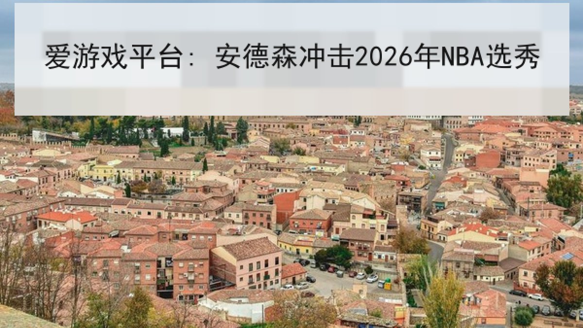 爱游戏平台: 安德森冲击2026年NBA选秀